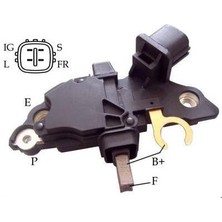 Ölmez Oto Yedek Parça Alt Konjektor 14.5V 4 Fıslı Bosch Tıpı Toyota Corolla 00-01 Avensıs VR-B243