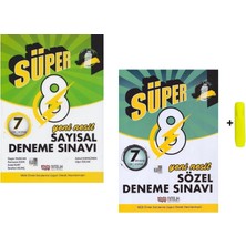 Nitelik Yayınları 8. Sınıf Süper Yeni Nesil Sayısal & Sözel 7 Deneme Sınavı Set