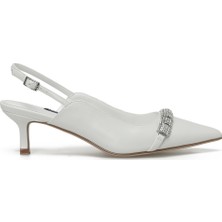 Nine West Loveme 4fx Beyaz Kadın Topuklu Sandalet