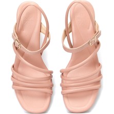 Nine West Aprıl  3fx Pembe Kadın Comfort Sandalet