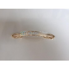 Dizaynaks Antik Krem Kaplama Desenli 96 Mm. Kulp