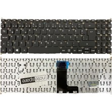 Notespare Acer ile Uyumlu Aspire 3 A315-23-R0U2 NX.HVTEY.00B Notebook Klavye Siyah Tr