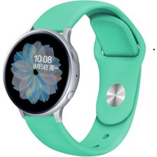 Megafox Teknoloji Huawei Watch Fit 2 Uyumlu Silikon Kordon Premium Yumuşak Esnek Kayış A+ Kalite Spor Bileklik, Turkuaz