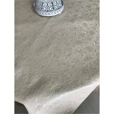 Herseyygüzell Pvc Silinebilir Muşamba Yuvarlak Masa Örtüsü Çap 140CM