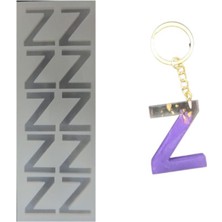 Depposite Epoksi Reçine Seri Üretim Z Harf Kalıbı 10 Lu