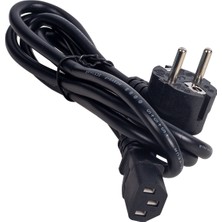 Powermaster 1.5 Metre C7 Power Kablo Pc Bilgisayar Monitör Elektirik Kablosu 1.5 Metre
