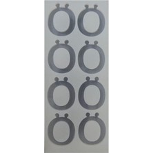 Depposite Epoksi Reçine Seri Üretim Ö Harf Kalıbı 8 Li