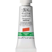 Winsor & Newton Designers Guaj Boya 14ML Cadmium-Free Orange 899 S.4