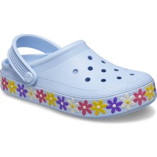 Crocs 209061-4NS Off Court Daısy Clog K Blue Calcıte Çocuk Sandalet