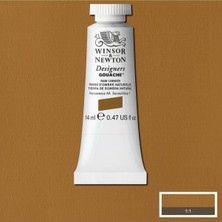 Winsor & Newton Designer's Gouache 14 ml Raw Umber 554 S 1