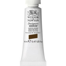 Winsor & Newton Designers Guaj Boya 14ML Vandyke Brown 676 S.1