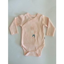 Anka Baby Tanem Zıbın Body Patikli Pantalon Ikili Kız Bebek Takım %100 Organik