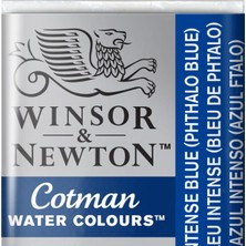 Cotman Sulu Boya Yarım Tablet Intense Blue 327