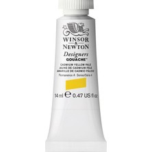 Winsor & Newton Designer's Gouache 14 ml Cadmium Yellow Pale 118 S 4