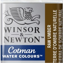 Cotman Sulu Boya Yarım Tablet Raw Umber 554