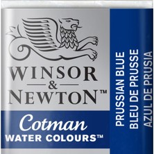 Cotman Sulu Boya Yarım Tablet Prussian Blue 538