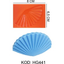 Depposite Midye Figürlü Gıda Silikon Kalıbı