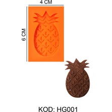 Depposite Ananas Figürlü Gıda Silikon Kalıbı