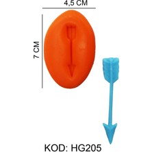 Depposite Gıda Silikon Kalıbı Ok