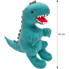 Dolgulu Dinozor Bebek Kırlent 45 cm Uyku Arkadaşı Peluş Oyuncak