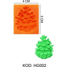 Depposite Kozalak Figürlü Gıda Silikon Kalıbı