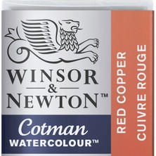 Winsor & Newton Cotman Sulu Boya Yarım Tablet Red Copper 471 S.2