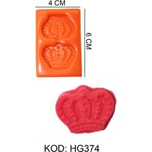 Depposite Gıda Silikon Kalıbı Kral Tac