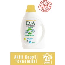 Ega Aktif Kapsül Teknolojili Şakayık Çamaşır Yumuşatıcısı 4 x 1040 ml