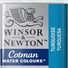 Cotman Sulu Boya Yarım Tablet Turquoise 654