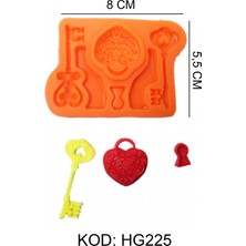 Depposite Sevgililer Günü Figürlü Gıda Silikon Kalıbı