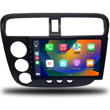 Navico Honda Civic V-Tec Android Carplay Multimedya 2001-2006 4gb Ram + 32GB Hafıza + 4 Çekirdek
