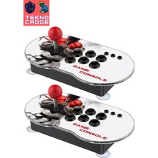 Beboncool M9 4K 64GB Çift Joystick Hdmi 15000+ Oyunlu Retro Arcade Oyun Konsolu Atari