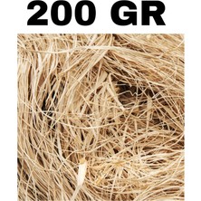 Nice For You  Rafya Muz Lifi Naturel Ip 200 Gr. - Saman Ip, Süsleme Malz