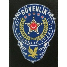 Aldatmaz Özel Güvenlik Cüzdan Rozeti Satınal.sivile Satılmaz.sadece Güvenlik Görevlisi Satın Alabilir