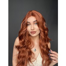 Peruk Market Doğal Dalgalı Görünüme Sahip Tül Tepeli Peruk