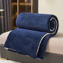 Mulberry Sherpa Polar Battaniye Çift Taraflı Çift Kişilik 220X240 cm