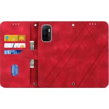 BDT Boutique Oppo Için Filp Durumda A93 5G/A74 5g Pu Deri Kayış Anti Scratch Kickstand (Yurt Dışından)