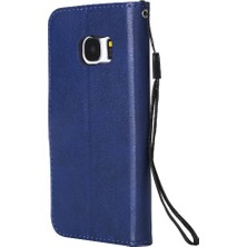 BDT Boutique Samsung Galaxy S7 Klasik Düz Renk Iş Cüzdan Telefon Için Flip Case (Yurt Dışından)