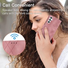 BDT Boutique Samsung Galaxy Filp 5g Pu Deri Kapak Için Kickstand Bilek Kayışı (Yurt Dışından)