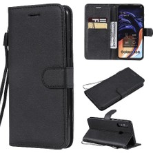 BDT Boutique Samsung Galaxy A60 Için Flip CASE/M40 Yüksek Kaliteli Deri Klasik Katı (Yurt Dışından)