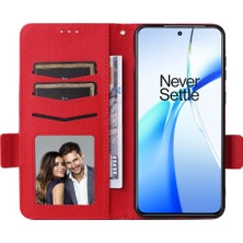 BDT Boutique Oneplus Nord Ce4 5g Manyetik Yan Toka Cüzdan Kart Yuvaları Tutucu (Yurt Dışından)