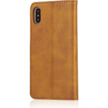 BDT Boutique Iphone X/xs Için Tutucu ile Buzağı Doku Yatay Çevir Deri Kılıf (Yurt Dışından)