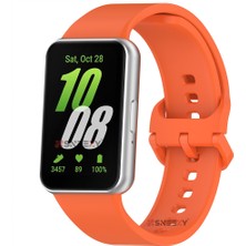 Sneezy Samsung Galaxy Fit 3 Kordon Purelux Soft Yumuşak Silikon Kordon Kayış
