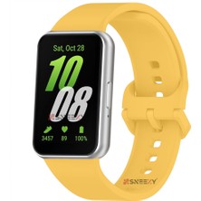 Sneezy Samsung Galaxy Fit 3 Kordon Purelux Soft Yumuşak Silikon Kordon Kayış
