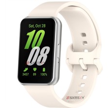 Sneezy Samsung Galaxy Fit 3 Kordon Purelux Soft Yumuşak Silikon Kordon Kayış