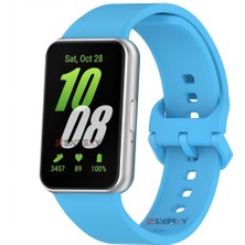 Sneezy Samsung Galaxy Fit 3 Kordon Purelux Soft Yumuşak Silikon Kordon Kayış