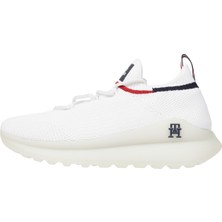 Tommy Hilfiger Beyaz Erkek Sneaker Futurunner Premıum Knıt