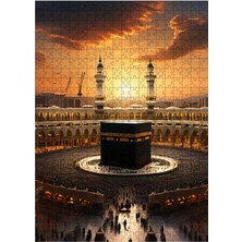 Ekart Ahşap Mdf Puzzle Yapboz Gün Batımı Kabe 500 Parça 50*70 cm