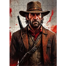 Karizma Tablo Ahşap Mdf Puzzle Yapboz Rdr2 120 Parça 25*35 cm