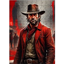 Ekart Ahşap Mdf Puzzle Yapboz Rdr2 120 Parça 25*35 cm